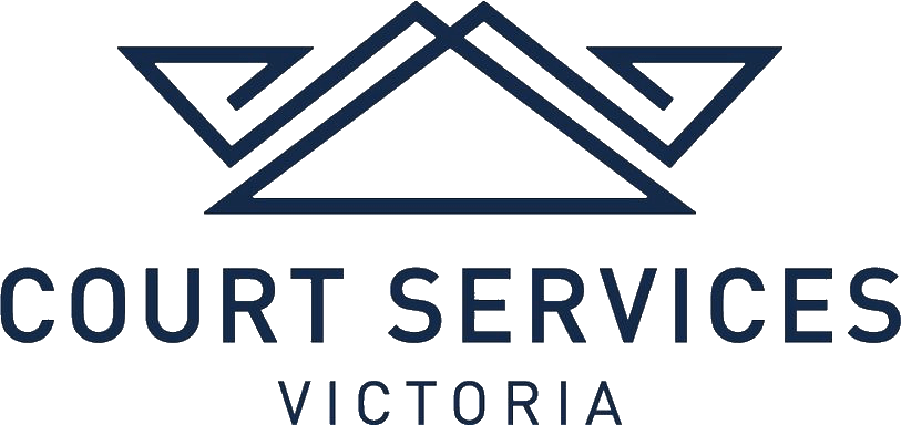 Courts Services Victorira logo.